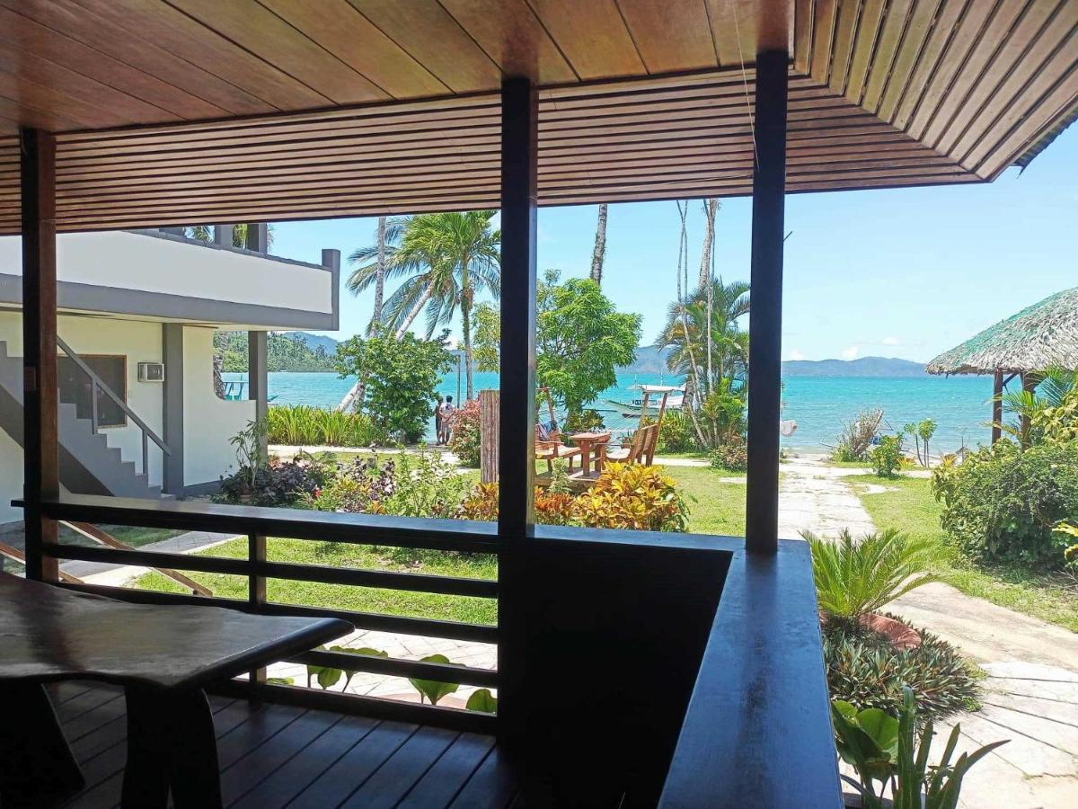 Ausan Beach Front Cottages Barton Ngoại thất bức ảnh
