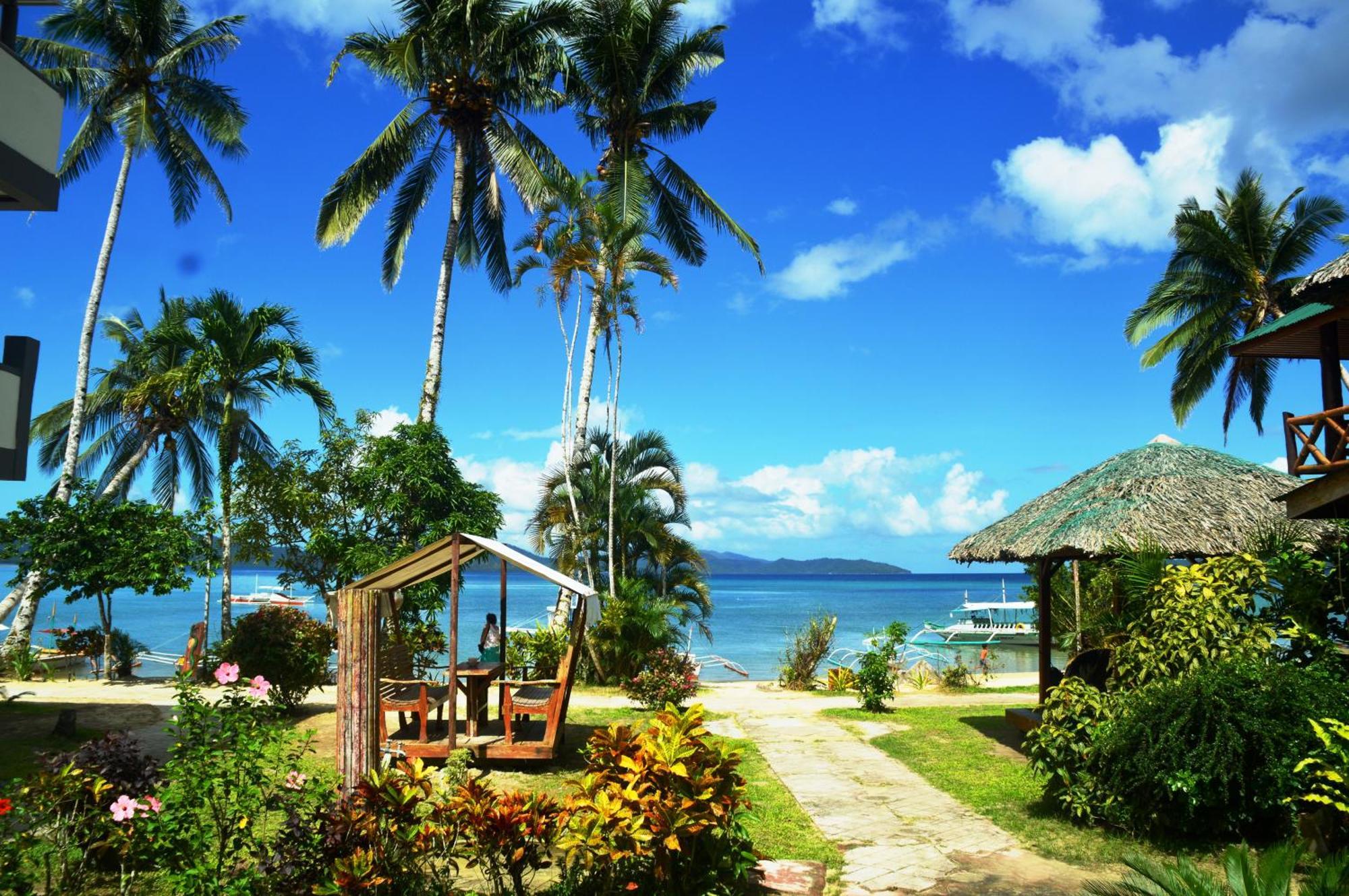 Ausan Beach Front Cottages Barton Ngoại thất bức ảnh